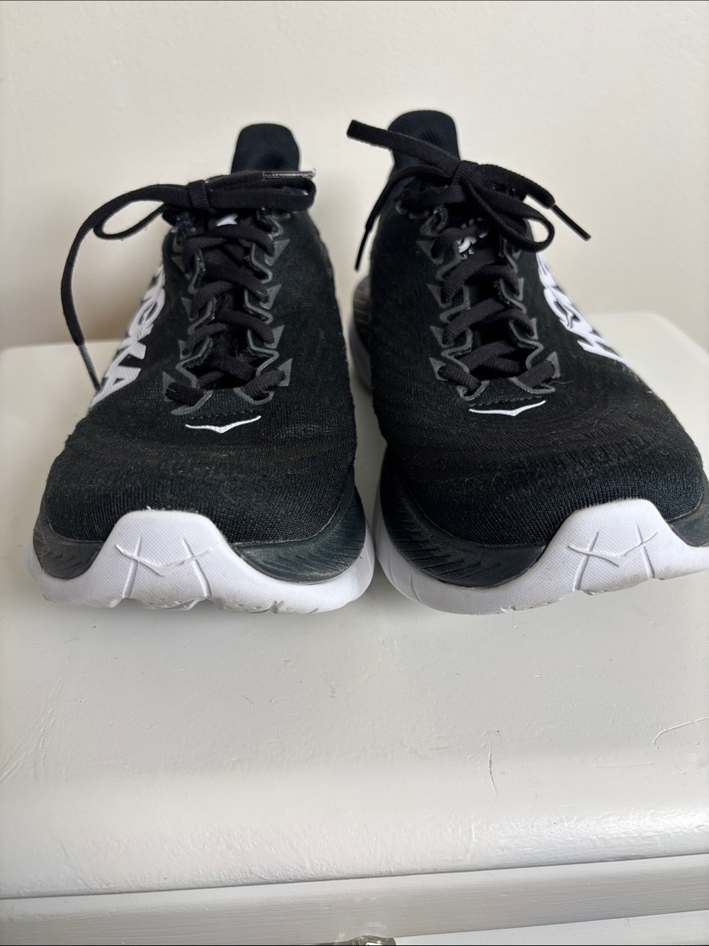 HOKA Mach 5 ProFly+ Running Shoes – Black/White – Women's 9 Wide (D) - Picture 4 of 15